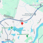 Screenshot showing 100 Elliott Street, Haverhill, MA on Google Maps